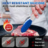 600? Heat Resistant Kitchen Tongs for Cooking with Silicone Tips,12-Inch Stainless Steel Locking Cooking Tongs Food Tongs for BBQ,Cooking,Salad an...