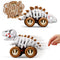 iPlay, iLearn ???????? ?????? Dinosaur Monster Truck Toys for Toddlers 1-3, Skeleton Pull Back Dino Car for Kids 2-4 Year, Boy Cool T-Rex Fossil V...