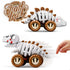 iPlay, iLearn ???????? ?????? Dinosaur Monster Truck Toys for Toddlers 1-3, Skeleton Pull Back Dino Car for Kids 2-4 Year, Boy Cool T-Rex Fossil V...
