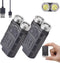 KunHe K2 2 Pack 1000 High Lumens EDC Flashlight Super Bright Rechargeable USB C Mini Small Portable Keychain Pocket Flashlights...