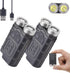 KunHe K2 2 Pack 1000 High Lumens EDC Flashlight Super Bright Rechargeable USB C Mini Small Portable Keychain Pocket Flashlights...