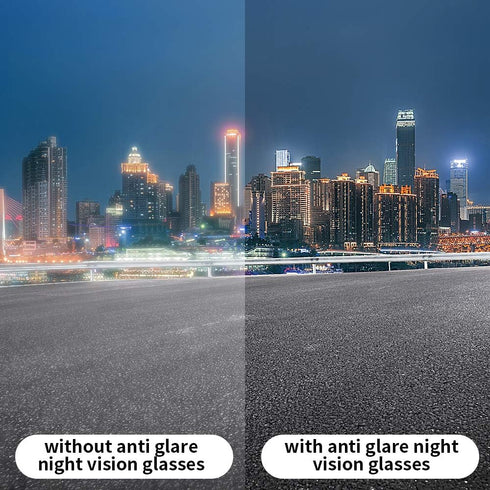2Packs Unisex HD Day Night Driving UV400 Sunglasses Fit over Glasses Anti Glare...