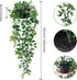 Whonline Fake Hanging Plants, Artificial Small Potted Plants for Indoor Outdoor Aesthetic Office Living Room Shelf Decor (1 Pack)...