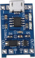 CHENBO 10 Pcs 5V Micro USB 1A 18650 TP4056 Lithium Battery Charging Board with Protection Charger Module...