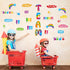Qilery 36 Pcs Classroom Bulletin Board Decorations Set Teamwork Classroom Decor Welcome Bulletin Board Craft for Kids Kindergarten Preschool Eleme...