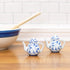 VERSAINSECT White 2 inch Porcelain Ceramic Salt and Pepper Shaker Set...