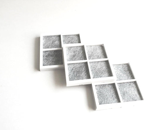 NISPIRA Refrigerator Air Filter Compatible with LG LT120F ADQ73214404, 3 Packs