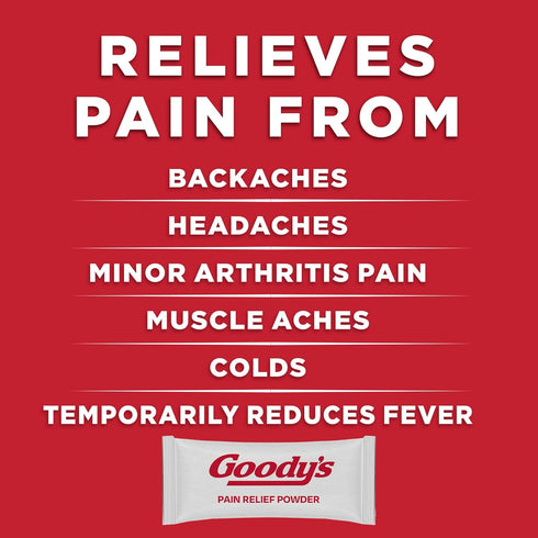 Goody's Back and Body Pain Relief Powder, 24 ct (Pack of 1)...