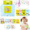 Talking Flash Cards for Toddlers Ages 2-3 Years Educational Toddlers Learning Toys Ages 2-4 Toddler Flash Cards 1-2 Years Speech Therapy Toys Blue...