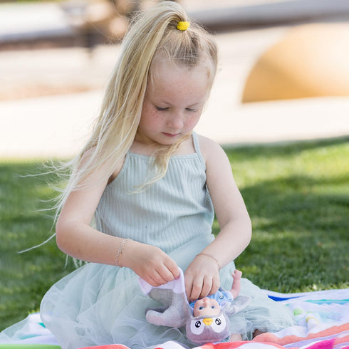 ADORA Bath Time Baby Tots Collection, 8.5" Baby Doll and Clothes Set, Made with Fresh Powder Scent, Machine Washable and Exclusive QuickDri Vinyl ...