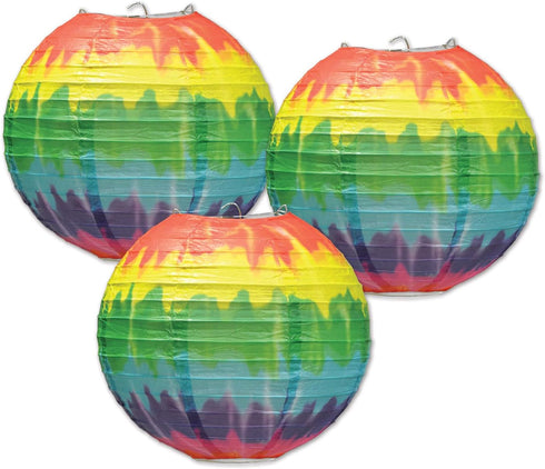 Beistle Tie Dye Lanterns...