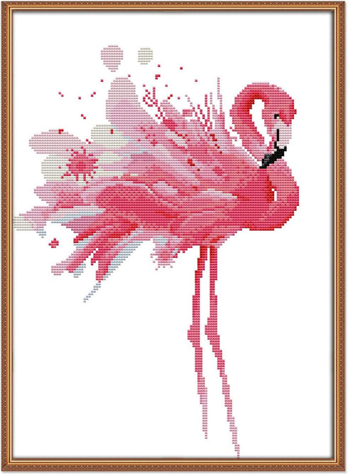 ITSTITCH Cross Stitch Kits stamped Holiday Gift DIY Embroidery Starter Kits Easy Patterns Embroidery for Girls Crafts DMC Stamped Cross-Stitch Sup...