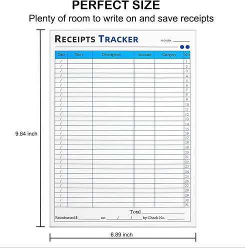 12pcs Receipt Storage & Expense Organizer Envelopes (202lb Kraft Paper),organizing Envelope folders Keeper for Business Expense Receipts Tracker,O...
