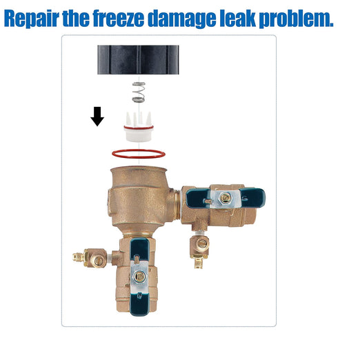 800M4 Vent Float Repair Kit Replacement for Watts 1" 800QT Backflow Valve...