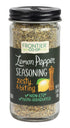 Frontier Seasoning Blends, Salt-Free Lemon Pepper, 2.08-Ounce Bottle...