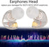Earphone Head Replacement for SE215 SE315 SE535, Pluggable Detachable HiFi Earpiece Head,Sports Earphone Earbud Head, for Interface Cable(Transpar...