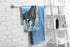 oFloral Horse Hand Towels,Beautiful Black Horses Running On The Beach Soft Comfortable Super-Absorbent Towel for Bath/Kitchen/Yoga/Golf/Hair Towel...