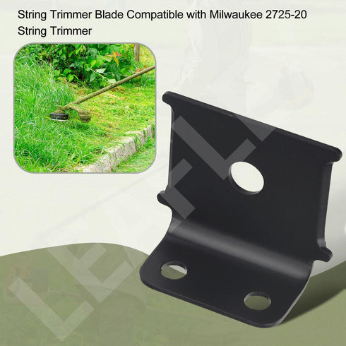 2 Pack 42-26-0024 Steel Line Cut-Off Blade Compatible with Milwaukee 2725-20-(H35A) 2828-20-(L66A) M18 String Trimmer and for DeWalt DCST925M1-Typ...