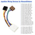 Stereo Wiring Harness for Nissan ISO Radio Adapter to 20Pin Connector Compatible with Altima Sentra Frontier Versa Xterra Murano Leaf Subaru Fores...