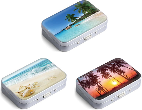 Dental Floss Portable Case, Easy to Store Floss Picks of Various Sizes, Portable Dental Floss Dispenser is Perfect for Travelling, Hotels, Dinners...
