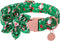 Christmas Dog Collar with Flower, Christmas Flower Collar for Puppy Girl Boy Dog or Cat, Comfortable Dog Collar Flower with Durable Metal Buckle, ...
