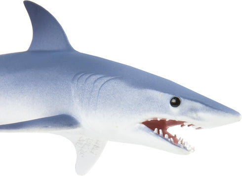 Safari Ltd. Mako Shark Figurine - Detailed 5.8" Sea Life Themed Plastic Model Figure - Fun Educational Play Toy for Boys, Girls & Kids Ages 3+...