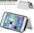 ONETOP for iPhone SE(2022) iPhone SE(2020) iPhone 7/8 Wallet Case with Card Holder, Premium PU Leather Kickstand Card Slots, Double Magnetic Clasp...