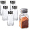 WHOLE HOUSEWARES | stainless steel salt and pepper shakers set | 6-Piece Pack | Best for Home Kitchen, Restaurants and Catering...