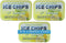 ICE CHIPS Xylitol Candy Tins 5.28 oz total (Lemon, 3 Pack) - Includes BAND as shown...