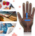 3 Pairs Silicone Gloves for Epoxy Resin Casting Reusable Waterproof Epoxy Gloves Safe Silicone Finger Protectors for DIY Jewelry Making Work Craft...