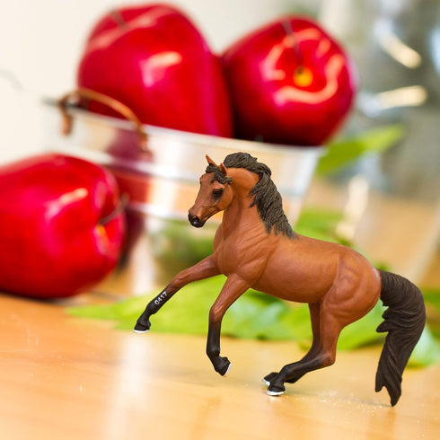 Safari Ltd. Morgan Mare Figurine - Lifelike 6" Horse Figure - Educational Toy for Boys, Girls, and Kids Ages 3+...