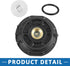 Car Engine Oil Filter Cover Oil Plug 15620-36020 with O Ring Washer Oil Filter Housing Cap Assembly Part for Toyota C-HR 2018-2019...