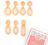 GOTO CLAY TOOLS Basic Shapes Dangle Polymer Clay Cutters for Earrings, Polymer Clay Cutters, Dangle with Studs, Set of 14 Clay Cutters CTCMB-8...