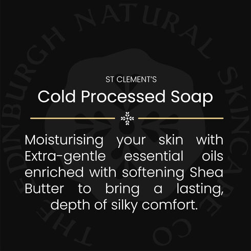 St Clements Cold Processed Soap | Luxury Soap Bar | Moisturising & Nourishing | Shea Butter | Eco Friendly Packaging | Sweet Citrus, Lemongrass an...