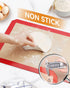 Silicone Baking Mat-Set of 5 (2 Half Sheet Mats + 2 Quarter Baking Sheets+ 1 9'' Oven Liner), Sopito Non Stick & Reusable Bakeware Mats for Cookie...