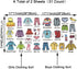 Maydahui 2 Sheets?31 Count? Dresser Clothing Decals 11 inch Boys Girls Clothing Sort Wall Sticker Removable Clothes Classification Label for Wardr...