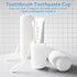 Toothbrush Travel Case, Portable Toothbrush Cup Case Box Container Plastic Travel Toothbrush Case Toothbrush Holders for Traveling(White)...