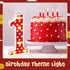 Mouse Birthday Decorations Marquee Light up Number Glowing Mouse Number Sign for 1st 2nd 3rd Boy Girl Kid Birthday Party Decorations Table Centerp...