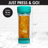 Primula Press & Go Iced Tea Brew Tumbler 16 oz, Teal...