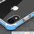 MATEPROX Compatible with iPhone XR Case Clear Anti-Yellow Heavy Duty Bumper Protective Shockproof Case for iPhone XR 6.1'' (Blue)...