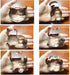 Kitty Cat Cookie Cutter Set-6 Piece-Cat Face, Kitty Butt, Kitty Cat Paw and 3 Cute Shapes Kitty Cat Body Cookie Cutters Molds for Kitty Cat Themed...