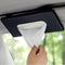 Car Tissue Holder, Upgraded Version Hanging Tissue Holder in Car, Premium PU Leather Car Napkin Holder for Universal Auto, Easy Use (Black)...