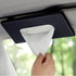 Car Tissue Holder, Upgraded Version Hanging Tissue Holder in Car, Premium PU Leather Car Napkin Holder for Universal Auto, Easy Use (Black)...