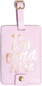 Ban.do Women's The Getaway Luggage Tag, I'm Outta' Here (pink/metallic)...