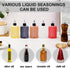 6 Pack Mini Squeeze Bottles for Liquids for Camping Kitchen, Camping Cooking, 4oz Mini Oil Bottles, Small Liquid Containers Leak Proof, Travel Oil...