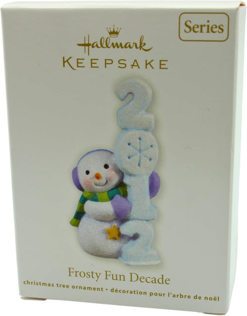 Hallmark Keepsake Ornament Frosty Fun Decade 3rd in Series 2012...