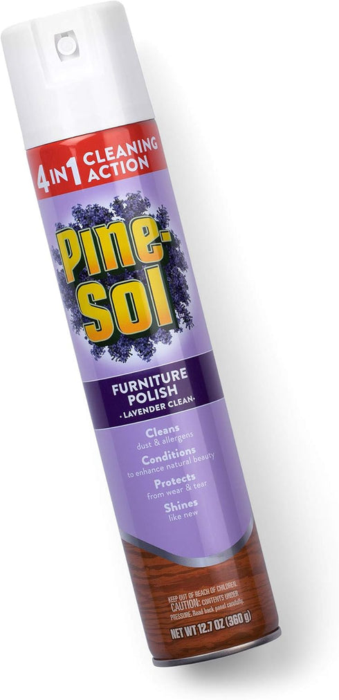 Pine-Sol Furniture Polish | Wood Furniture Polish Spray | Wood Polish Spray for Your Furniture Gives You A Powerful Clean You Can Trust | 12.7 Oun...
