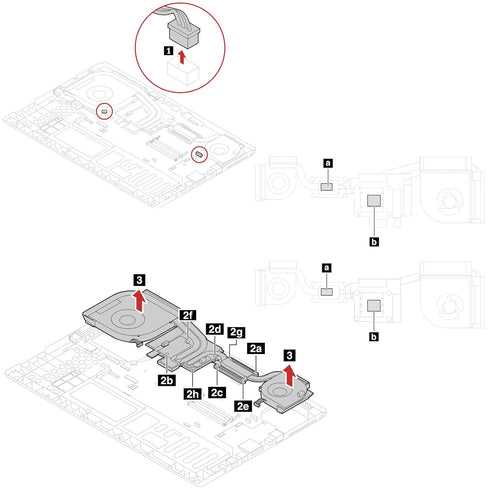 Deal4GO Right Side Graphics GPU Cooling Fan ND75C28-18A01 ND75C28-19C02 Replacement for Lenovo Thinkpad P72 P73...
