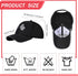 3 Pieces Baseball Cap for Men Women Checkered Flags Race Car Flag Adjustable Washable Trucker Hat Embroidery Unisex Dad Hat Sports Cap, White, Red...