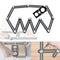 Multi angle measuring ruler,universal multi-angle measuring ruler 12 side hole positioning aluminum alloy multi angle measuring ruler template too...